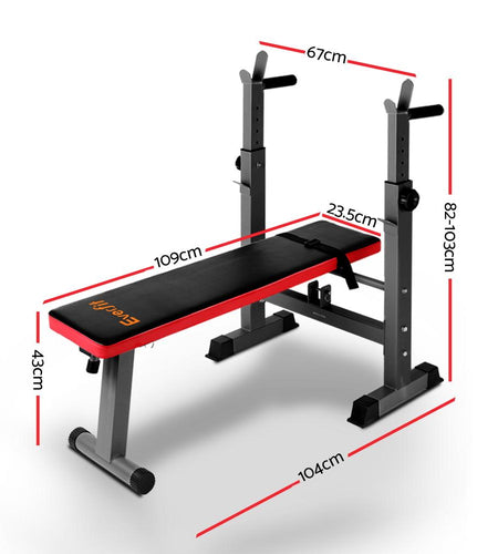 Everfit Multi-Station Weight Bench Press Weights Equipment Fitness